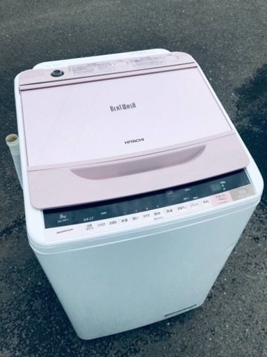 ⑤♦️EJ1418番 HITACHI 全自動電気洗濯機