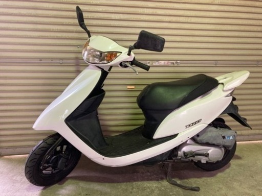【売約済】美品 実働 BT新品 バリ溝 ホンダ AF68 ディオ 4スト インジェクションバイク 原付 スクーター ホワイト
