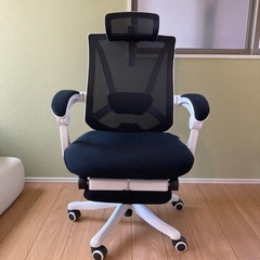 Hbada 人間工学 オフィスチェア 椅子可動式アームレス…
