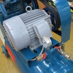 中古品 アースフジ FS-37 エアーコンプレッサー 200V 130L 整備済