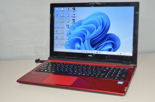 中古ノートパソコン 最新Windows11+office NEC NS150/G Celeron/新品爆速SSD240GB/メモリ4GB/DVDマルチ/無線内蔵/WEBカメラ/便利なソフト