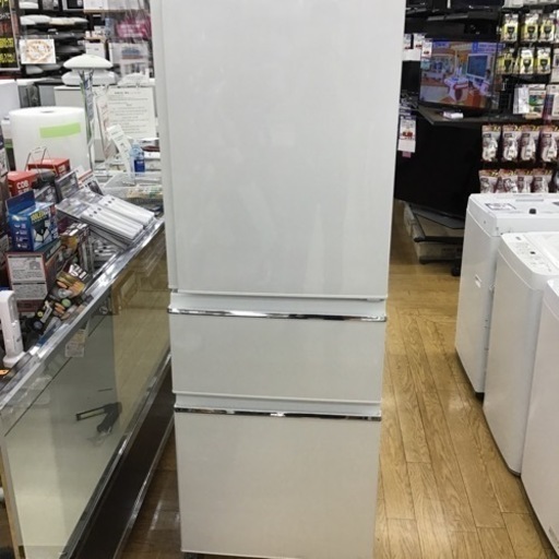 H-37【ご来店頂ける方限定】MITUBISHIの3ドア冷凍冷蔵庫です www