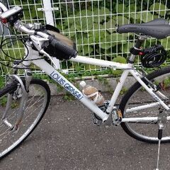 【値下げ】ルイガノ　TR1 太陽光充電ライト+コイルワイヤーロック付き