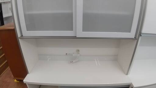 Pamounaパモウナ 120幅 レンジボード キッチンボード カップボード 食器棚