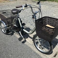 超大幅値下げ　新しい！　PANASONICビビライフ　2021年12月購入　3輪電動アシスト自転車　綺麗　ほとんど乗っていない　