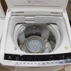 引取限定】洗濯機 日立 中古品 8㎏ 2016年BW-V80A HITATI【ハンズクラフト
