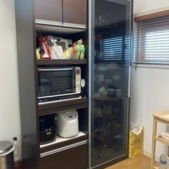 キッチン収納 ラック 食器棚　カップボード