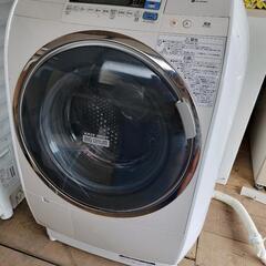 HITACHI 10kg ドラム洗濯乾燥機 2013年モデル 動...