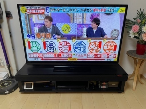 値下げSHARP 60インチTV \u0026HDDレコーダー