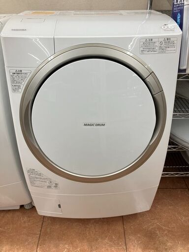 更に値下げいたしました！TOSHIBA 9/6kgドラム式洗濯機東芝 TW-Z96X2ML4235