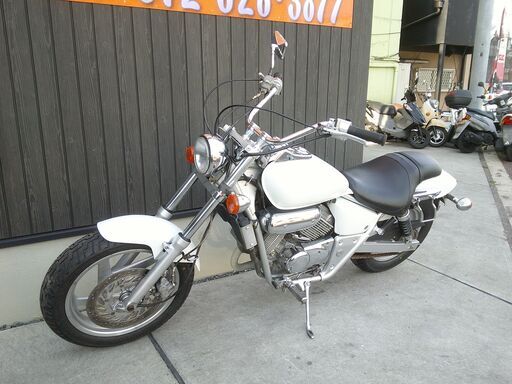 ★即決３５万円　マグナ２５０　セル１　実働車★前後タイヤ新品！ホンダ！マグナ２５０S　MC29　アメリカン　パールホワイト！ ☆即決35万円 マグナ250 セル1 実働車☆前後タイヤ新品！ホンダ