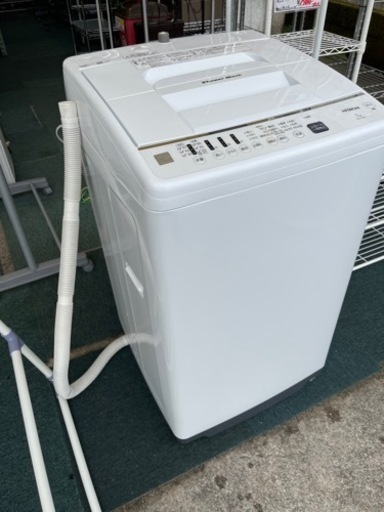 【リサイクルサービス八光　田上店　安心の3か月保証　配達・設置OK】日立 7.0kg 全自動洗濯機   白い約束　NW-Z70E7