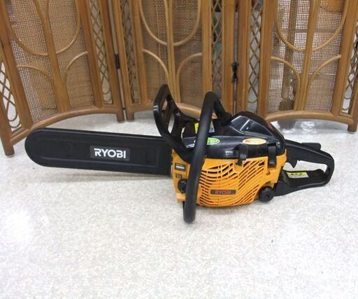 現状品 RYOBI 350mm エンジンチェンソー 混合ガソリン リョービ ESK-3435 札幌市 北区 屯田 現状品 RYOBI 350mm エンジンチェンソー 混合ガソリン リョービ ESK