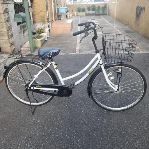 26インチ自転車(鍵付き)状態良好！