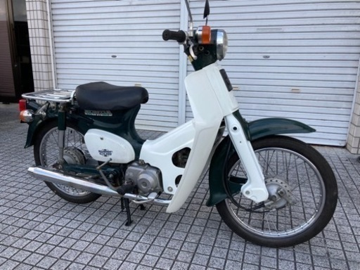 スーパーカブ50】ピストン新品交換済み 絶好調❗️フロントカバー新品