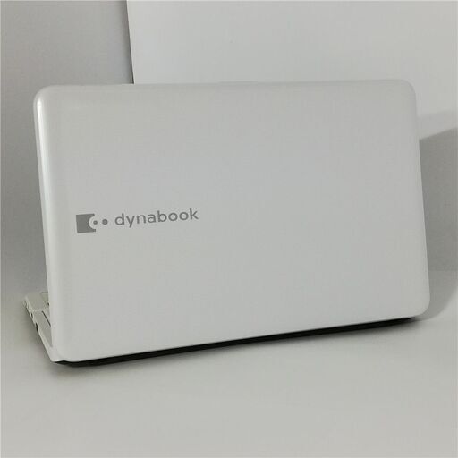 即使用可能 15.6型 ホワイト ノートパソコン 東芝 B452/23G 中古美品