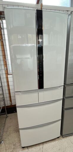 【ほぼ未使用/美品】HITACHI/日立 6ドア冷蔵庫 475L 自動製氷機能付き R-FR48M5 2015年製 【ユーズドユーズ名古屋天白店】 J1998