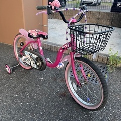 ミニーちゃん子供用自転車18インチ