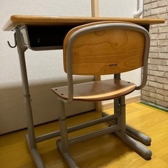 KOKUYO 学習机、椅子セット　値下げしました