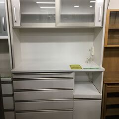 三幸ジャパン 幅120cm キッチンボード 食器棚 収納キッチン システムキッチン スロークローズ モイス加工 家具 インテリア 家具 収納用品 多目的収納 食器棚 おしゃれ 高級家具 国産品 堺市 石津