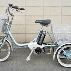 受付中}?電動三輪車?ブリヂストン アシスタワゴン 電動アシスト8.1ah 
