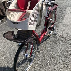 ☆彡子供乗せ自転車!!!ブリヂストンアンジェリーノ!!!電動ではありませんが美品です。中古自転車!!!