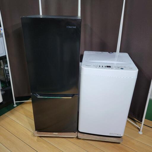‍♂️r売約済み‼️設置まで無料‼️最新2020年製✨ブラックインテリア✨Hisense 家電セット