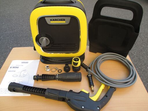 ☆ケルヒャー KARCHER K MINI 1.600-050.0 家庭用高圧洗浄機◆高圧水が汚れをどんどん落とす