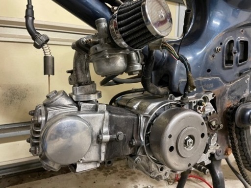 スーパーカブ　50 フルオーバーホール　12v 3速