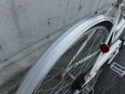 6段変速 シティサイクル ママチャリ 中古自転車 451