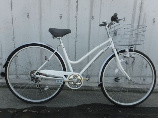6段変速 シティサイクル ママチャリ 中古自転車 451