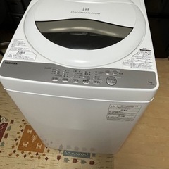 TOSHIBA 全自動洗濯機 5kg 2019年製 AW-…