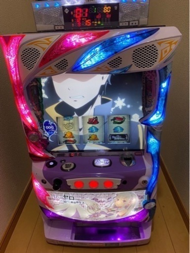 パチスロ　リゼロ　コイン不要機　データカウンター　付き