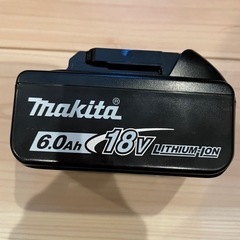 makita 6.0Ah 18V リチウムイオンバッテリー