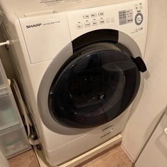 【終了】シャープ製ドラム式洗濯機