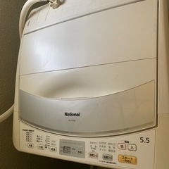 ナショナル 洗濯5.5kg/乾燥2.8kg洗濯乾燥機 ＮＡ…