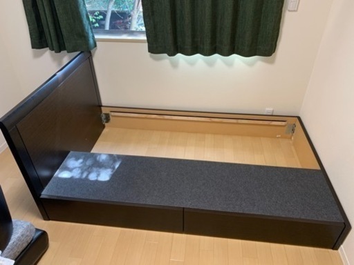 シモンズ　セミダブルベッド　ビューティーレスト　引き出し、マットレス、工具付属