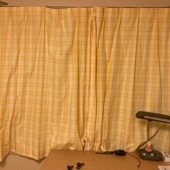 二級遮光のカーテン