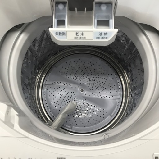 ⭐︎一年間保証付き⭐︎インバーター搭載SHARP 7k洗濯機