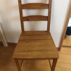 イス　IKEA イケア　木製　椅子