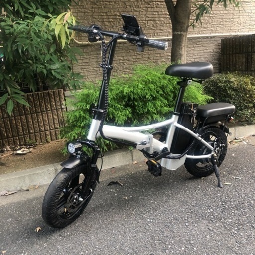 キーレス　めちゃ速　リミッターカット　フル電動自転車　アクセル付　ひねちゃ　モペット