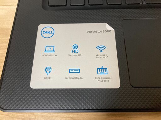 DELLノートPC　Vostro/ 第7世代Corei3/ 8GB/ 14インチ（値下げ） DELLノートPC Vostro/ 第7世代Corei3/ 8GB/ 14インチ（値下げ）