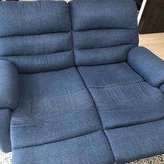 リクライニングソファ　二人用