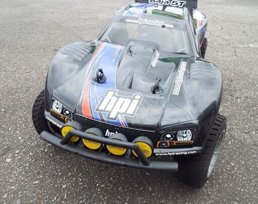 動作良好 HPI 1/5 BAJA 5T エンジンラジコン バギー バハ RCカー 