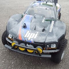 動作良好 HPI 1/5 BAJA 5T エンジンラジコン バギー バハ RCカー 