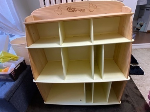 美品 ディズニー英語システム Dwe 専用本棚 本棚 棚 収納 Miya 深江の収納家具 収納ケース の中古あげます 譲ります ジモティーで不用品の処分