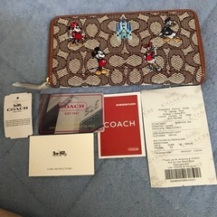 【ネット決済・配送可】正規品50周年coach長財布