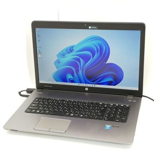 即使用可能 Wi-Fi有 17.3型 ノートパソコン HP 470 G2 中古美品 第5世代 Core i7 8GB DVDRW 無線 カメラ Windows11 Office