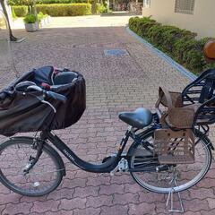 ふらっかーずプリミヤ 子供乗せ自転車 3人乗り対応 内装3段変速 マット  