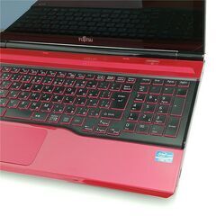 新品SSD タッチパネル 15.6型 ノートパソコン 富士通 AH56/K 中古美品